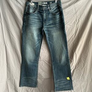 BKE buckle denim jeans. Jake. Bootleg